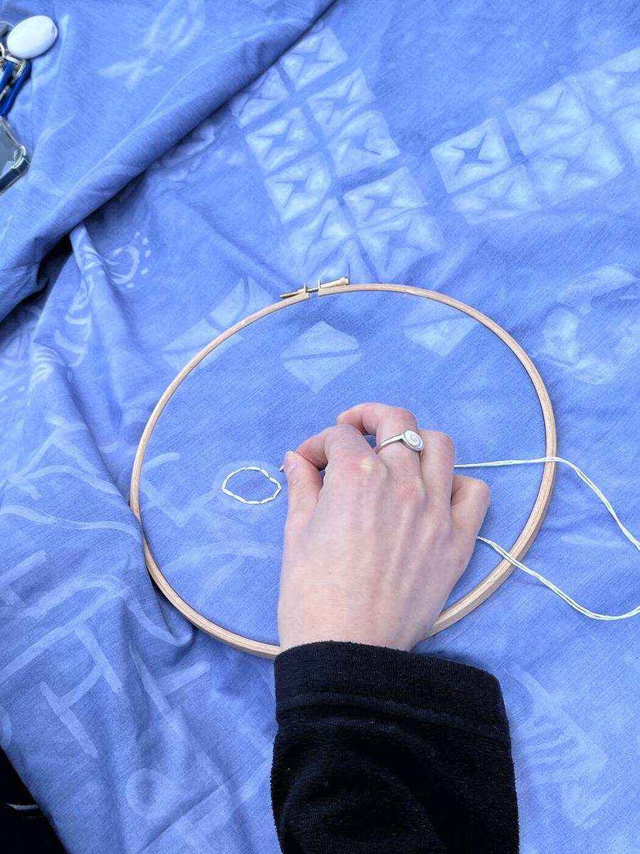 Embroidery workshop